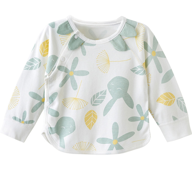 CHILDRENS AUTUMN CLOTHES SPRING AND AUTUMN WINTER BOYS AND GIRLS COTTON BABY UNDERWEAR SINGLE WARM BOTTOM MONK CLOTHES BABY TOPS