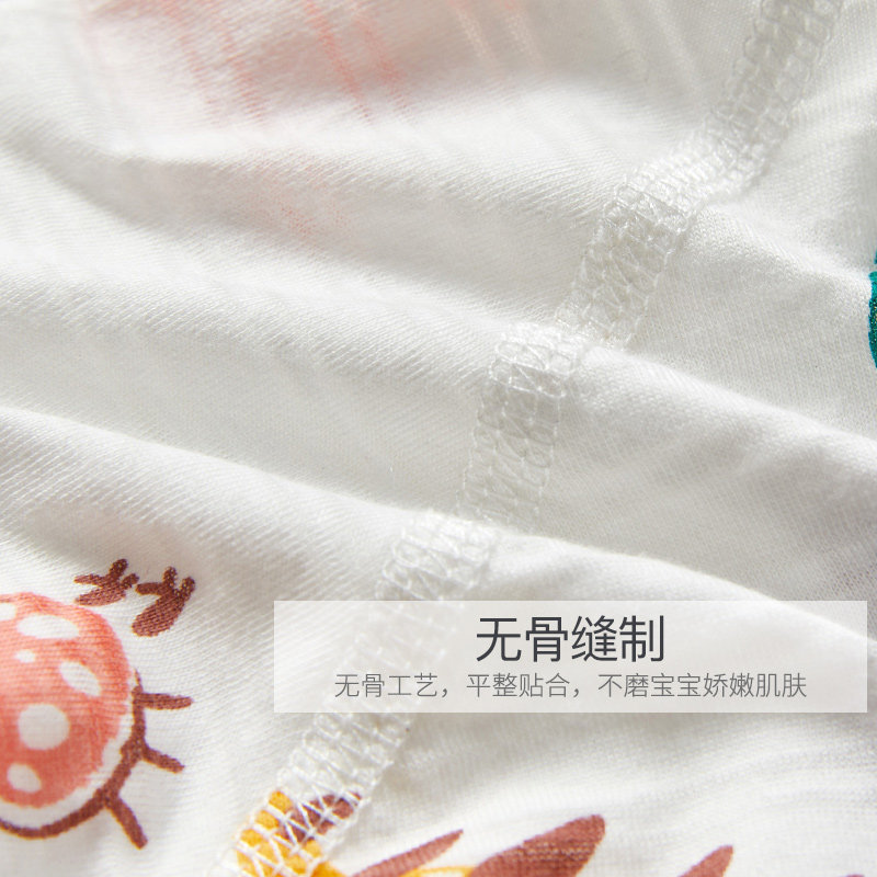 NEWBORN BABY CLOTHES SUMMER 0 THIN MARCH MONK OPEN CROTCH SPLIT COTTON SUMMER DRESS NEWBORN BABY SHORT SLEEVE SUIT