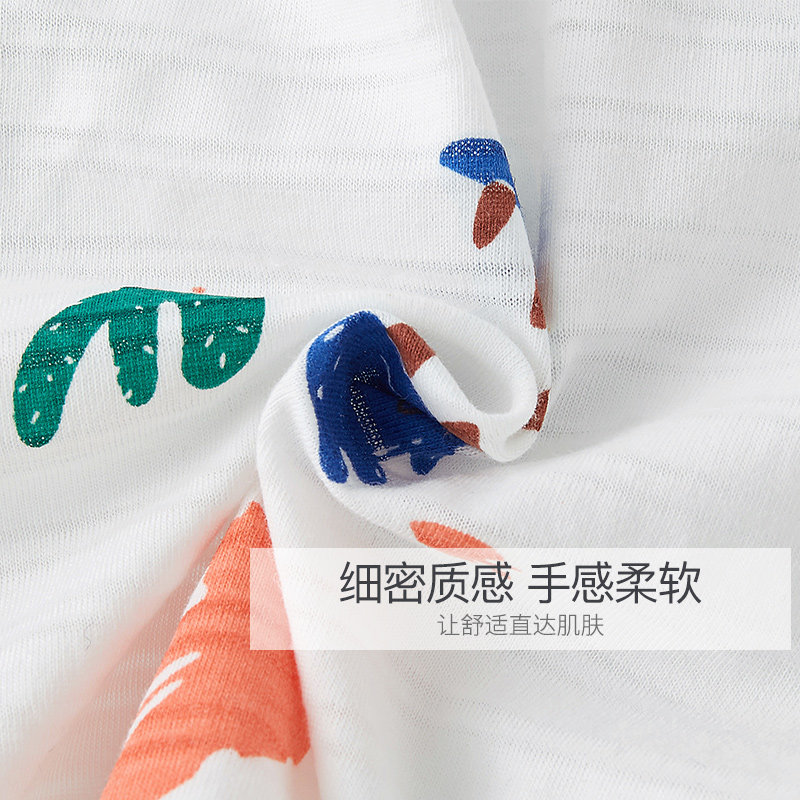 NEWBORN BABY CLOTHES SUMMER 0 THIN MARCH MONK OPEN CROTCH SPLIT COTTON SUMMER DRESS NEWBORN BABY SHORT SLEEVE SUIT