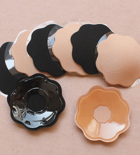 乳头贴透气布面防凸点防走光防水泳衣婚纱隐形小乳贴胸贴 4630