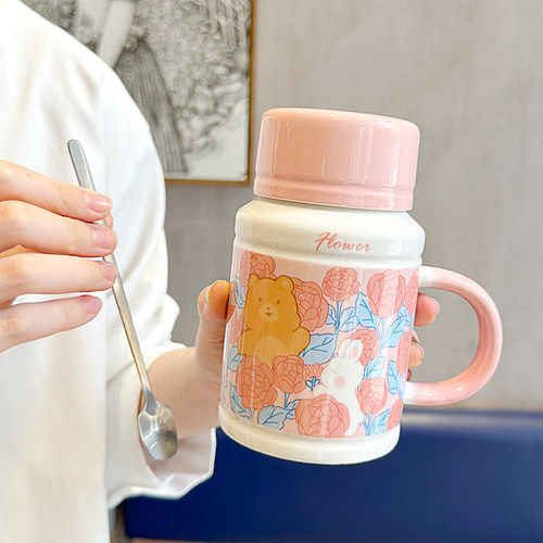 陶瓷可爱大众高颜值杯子