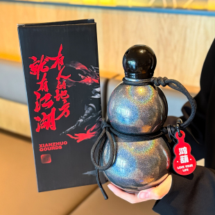 国潮中式古风葫芦保温杯大容量高颜值男女便携出行水杯运动水壶