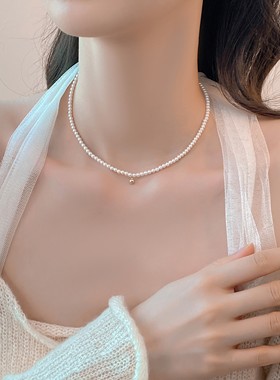 钟楚曦同款Choker施家珍珠项链