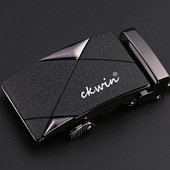 皮带头男士 带扣配件3.5cm卡子 自动扣头单卖腰带头高档合金卡扣裤