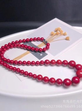 本命年高含量朱砂项链紫金砂塔链锁骨链礼物闺蜜母亲情侣