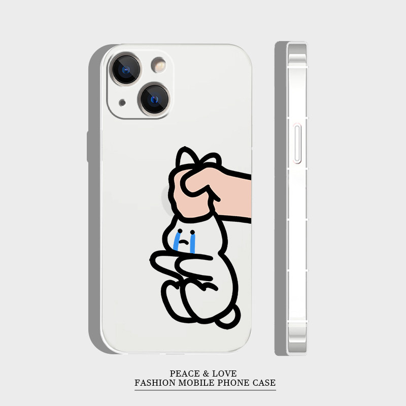 iPhone13趣味兔子16PLUS创意适用IQOO12苹果17小众荣耀Magic8手机壳VIVOX300软15ProMax情侣华为NOVA14活力版,3C数码配件,手机保护套/壳,淘宝优惠券,粉丝福利购,淘宝优惠卷