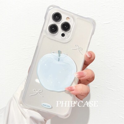 小清新苹果手机壳软12适用iPhone17红米k90透明16plus斜挎手腕挂绳13ProMax少女心IQOONEO11四角开孔14防摔15