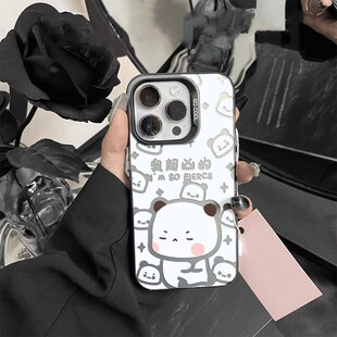 华为NOVA13我惯的布布一二15彩银14plus适用华为Pura80创意12情侣17ProMax卡通苹果16手机壳硬iPhone可爱x30.