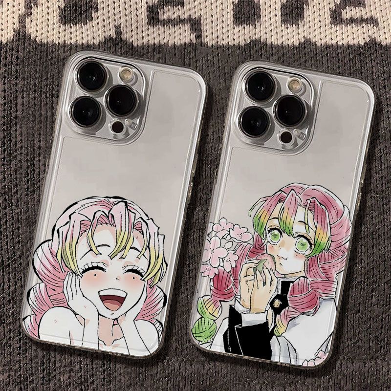 卡通适用13ProMax透明VIVOx300少女心苹果16软14PLUS甘露寺蜜璃OPPOReno15手机壳iPhone12小米17动漫一加ACE6