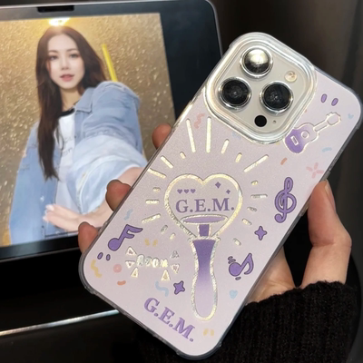 17ProMax苹果15适用ins风iPhone13邓紫棋应援棒Nova14荣耀500PRO手机壳硬16PLUS羽纱12创意华为mate80周边S50