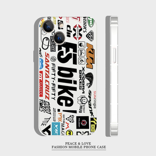 苹果17Air16e创意OPPOFindx8s高级感标签涂鸦适用iPhone1413潮酷手机壳真我NEO7TURBO个性12ProMax软15plus