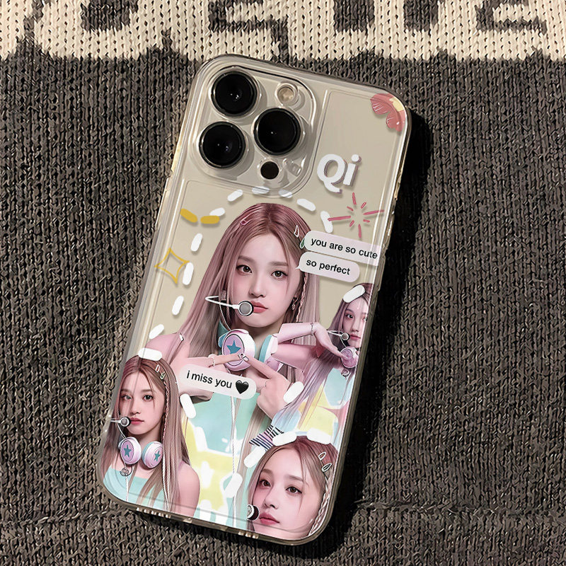 小米17TPRO透明软15ProMax适用14Plus可爱红米TURBO5唱歌宋雨琦苹果13少女心iPhone16手机壳VIVOx300ins风a58