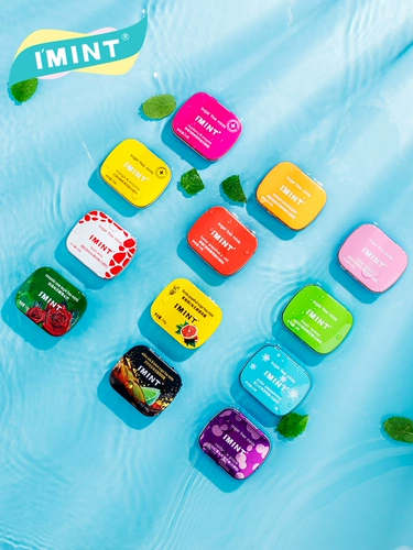 Imint Sugar -Free Mint Sugar Breath Fresh освежающий поцелуй конфеты.