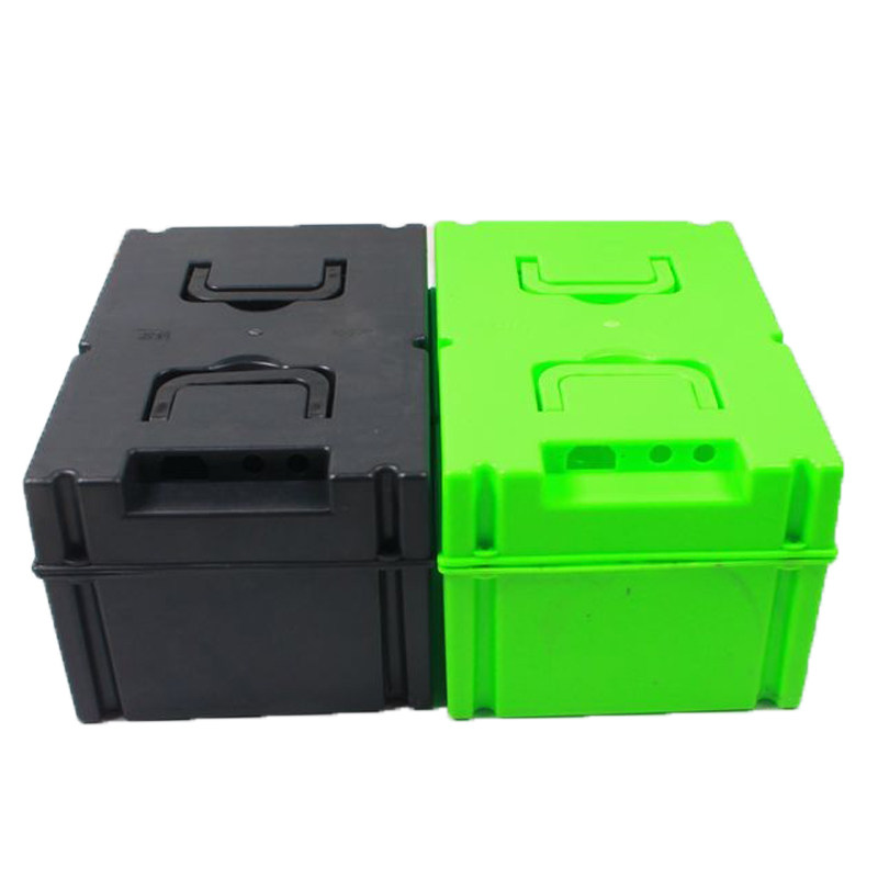 电动车三轮车电池壳电瓶盒48v60v20a改装铅酸电池塑料外壳加厚