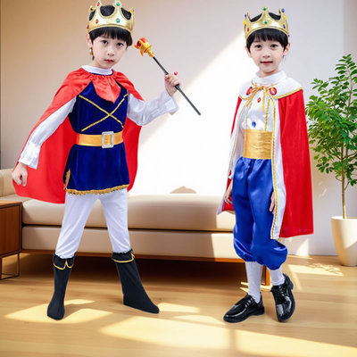 宫廷王子服装儿童幼儿园演出服