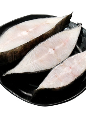 无包冰鲽鱼身切段500g 鸦片鱼 魔鬼鱼 比目鱼新鲜冷冻 非多宝鱼