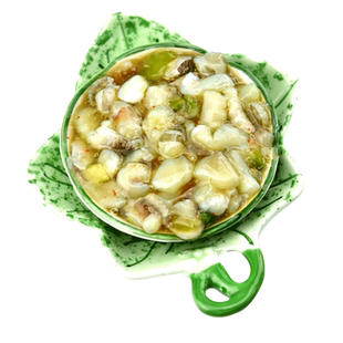 芥末章鱼海螺片寿司刺身料理刺身美味海鲜水产调味小菜解冻即食