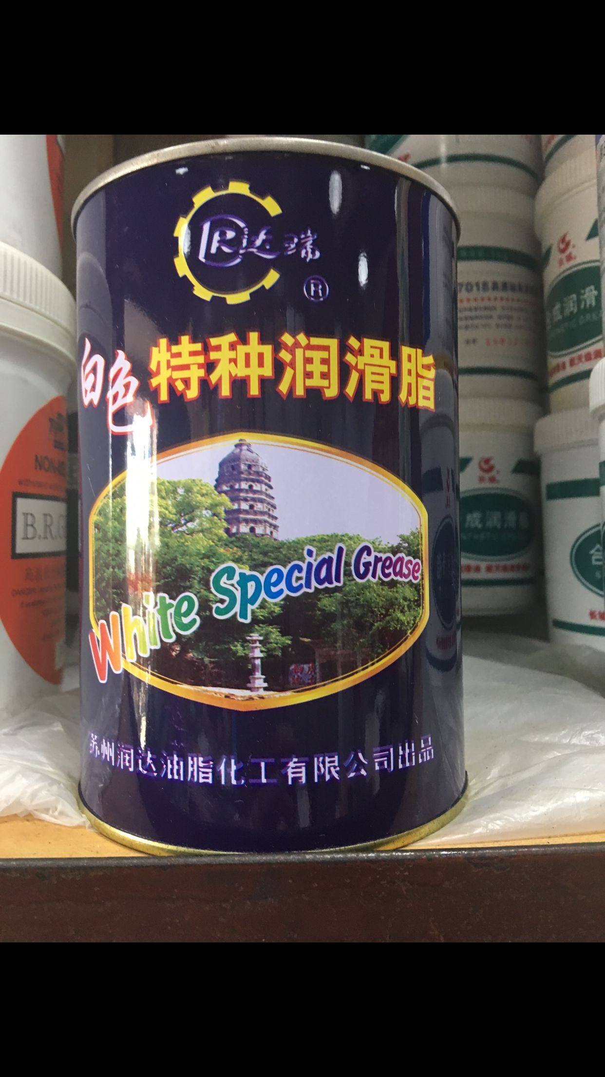 达瑞牌3号#白色特种润滑脂润滑油1kg苏州润达罗拉轴承风扇白色脂