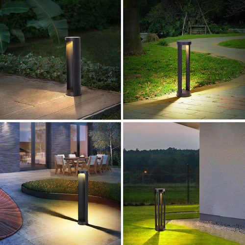 户外太阳能LED草坪灯铝庭院灯道路广场公园花园别墅家用围墙柱灯