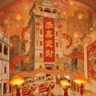 【春节可订】 江门开平赤坎古镇荣安旅店2天1晚住宿含早餐及门票