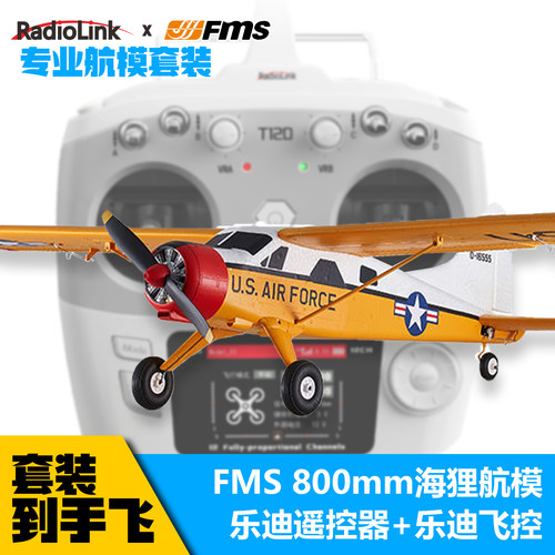 FMS800mm海狸到手飞飞控套装