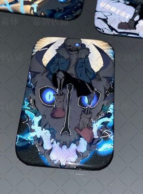 【幕醒森林】传说之下sans周边吧唧徽章钥匙扣色纸明信片挂件同人