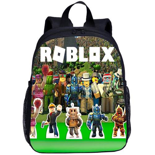 Roblox游戏周边儿童书包卡通动漫双肩包小班中班大班护脊减负背包