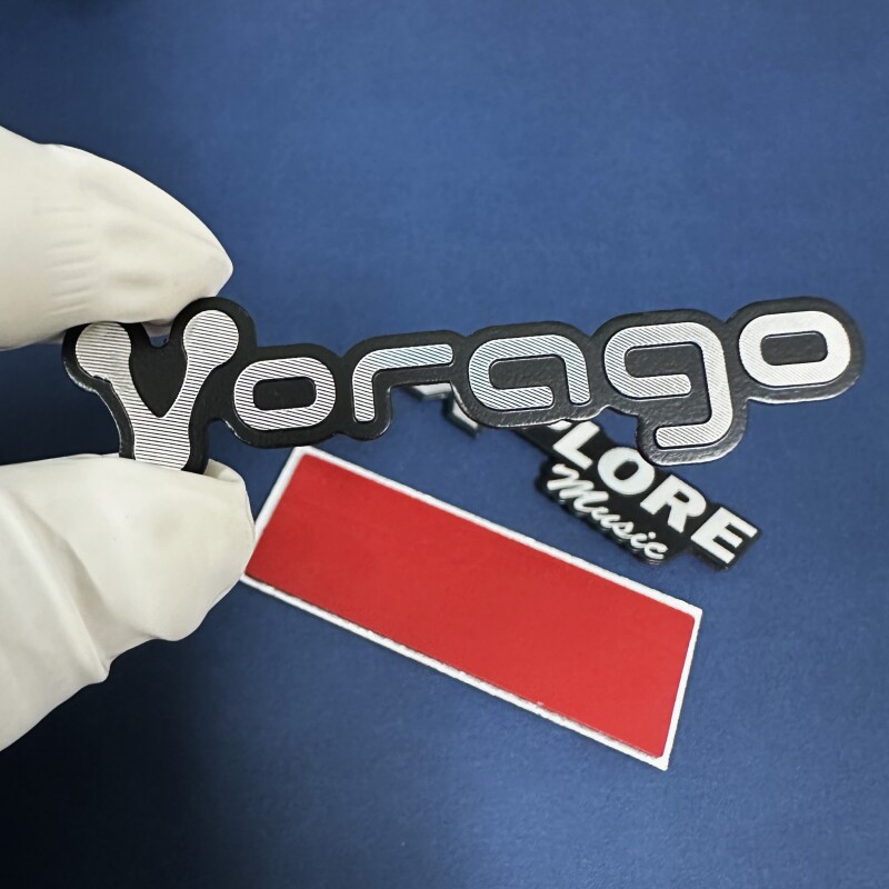 定制立体金属标贴铝不锈钢纯铜标牌高光填色铭牌定做镭射腐蚀商标