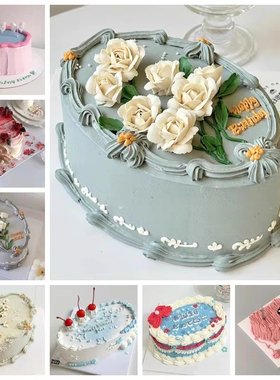 椭圆形假体泡沫蛋糕胚模型6寸8寸10加高烘焙奶油裱花练习翻糖模具