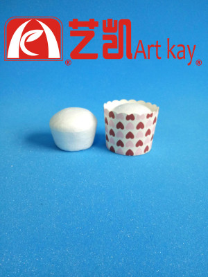 纸杯假体泡沫蛋糕胚模型 大号中号卷边杯马芬杯cupcake烘培模具