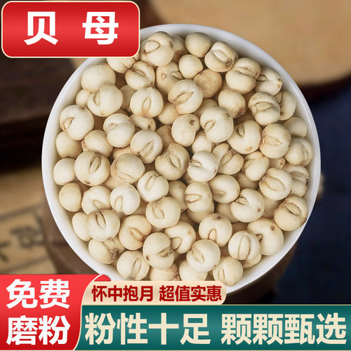 选货无硫特级贝母粉100g泡水