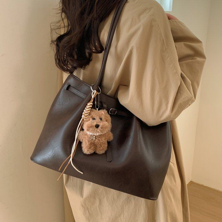 2026春季新款磁扣咖色带挂件黑色带挂件女棕色带挂件咖色无挂,箱包皮具/热销女包/男包,通用款女包,淘宝优惠券,粉丝福利购,淘宝优惠卷