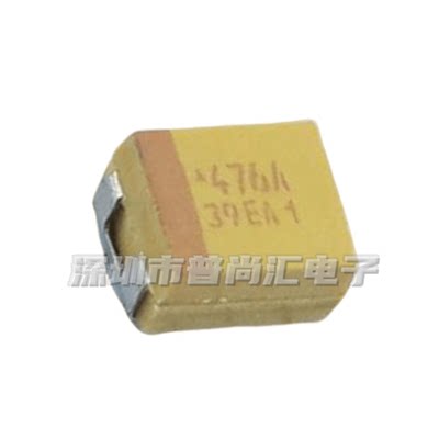 TAJB476K010RNJ 47uF ±10% 10V 钽电容 封装B-3528 原装 A