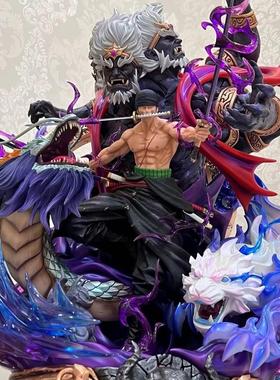 海贼王LX地狱之王阎魔阿修罗索隆GK手办潮玩动漫雕像男生生日礼物