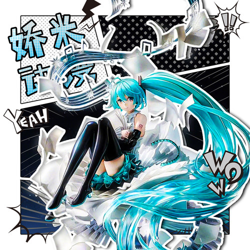 【全款】音符初音未来16周年限量美少女雕像模型手办潮玩周边摆件