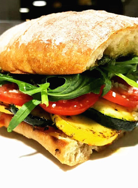 意大利恰巴塔面包Ciabatta不加糖轻油夏巴塔帕尼尼拖鞋面包2个装