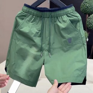 捡漏韩版高级感夏季时尚直筒短裤气质百搭宽松休闲五分裤男裤