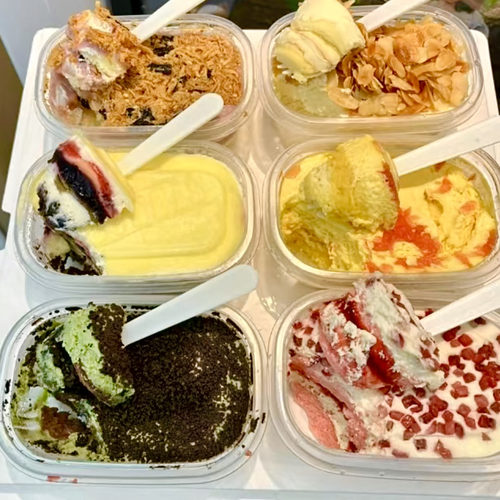 手作豆乳盒子蛋糕奶油露营小甜品