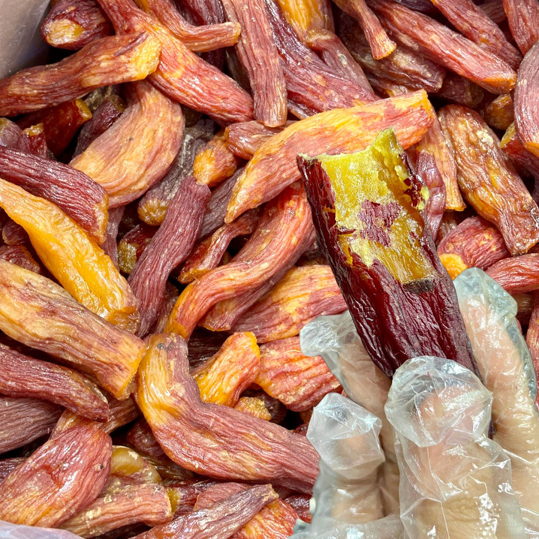 红瑶红薯干自然甜农家自制软糯不加蔗糖红心红薯干地瓜干健康零食