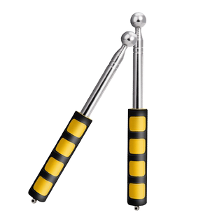 得力空鼓锤验房工具加粗加厚不锈钢实心敲瓷砖地砖墙面空鼓检测