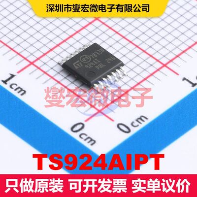 TS924AIPT TSSOP-14 线性放大器 线性 集成芯片IC