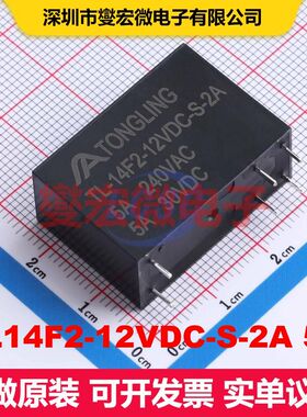 TL14F2-12VDC-S-2A 5A Through Hole,29x12.7mm 功率继电器 继电
