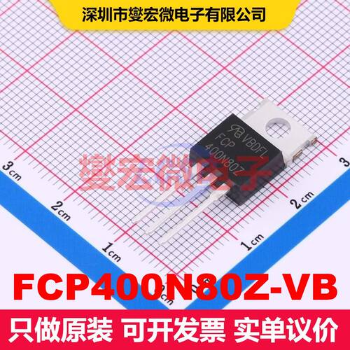 FCP400N80Z-VB TO-220AB 场效应管 晶体管 分立器件