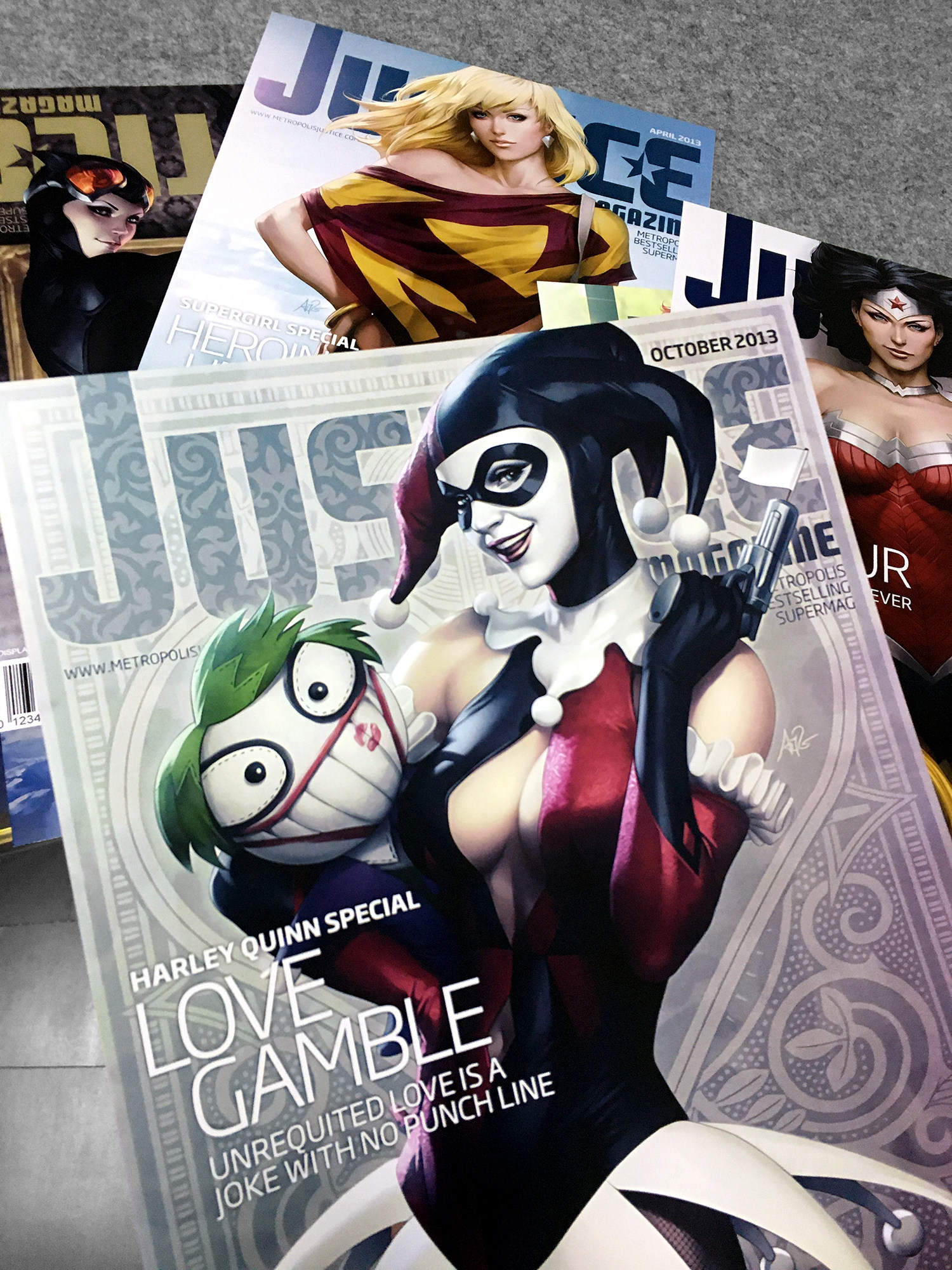 stanley artgerm lau海外插画师海报美漫封面装饰贴墙复古工业风