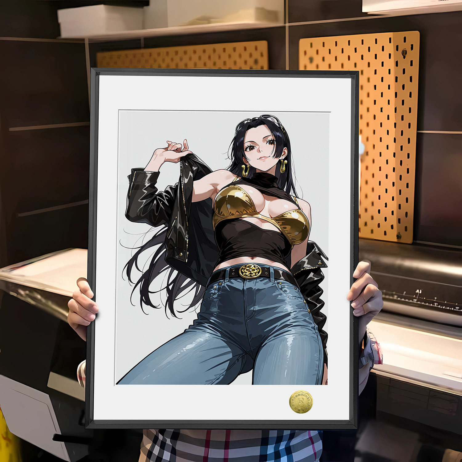 海贼王ONE PIECE潮流女帝周边装饰画