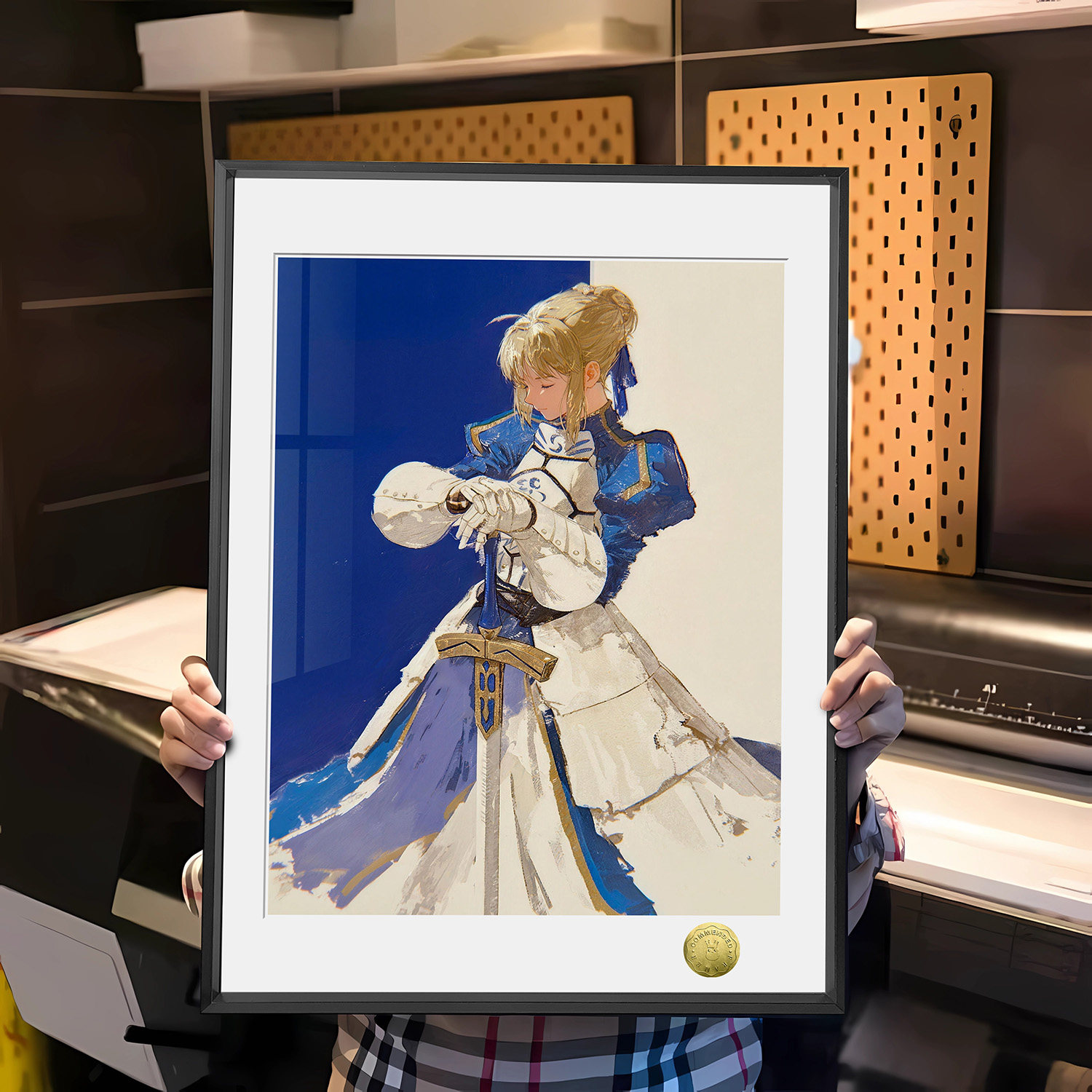 Fate剑之骑士阿尔托莉雅·潘德拉贡同人周边装饰画