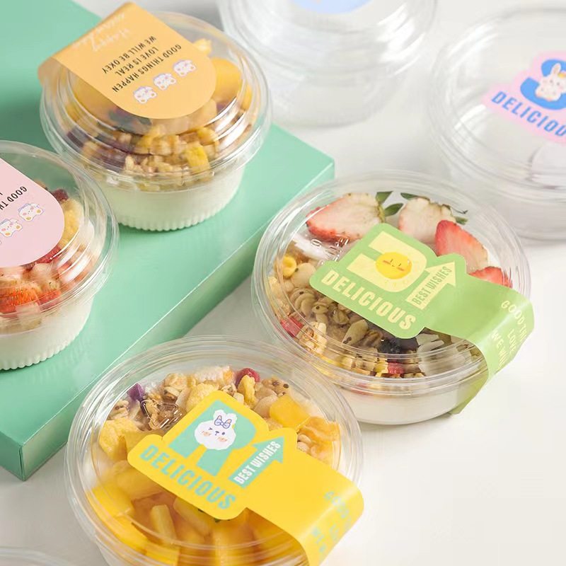 一次性双皮奶酸奶米布丁杯碗烘焙甜点椰奶冻透明塑料圆包装盒网红,厨房/烹饪用具,点心包装盒/包装袋,淘宝优惠券,粉丝福利购,淘宝优惠卷