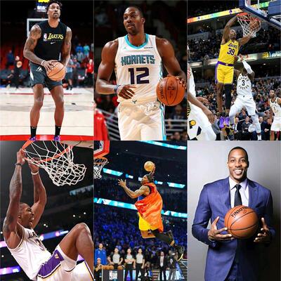 德怀特霍华德海报  Dwight Howard 魔兽 火花壁纸墙贴球星照片