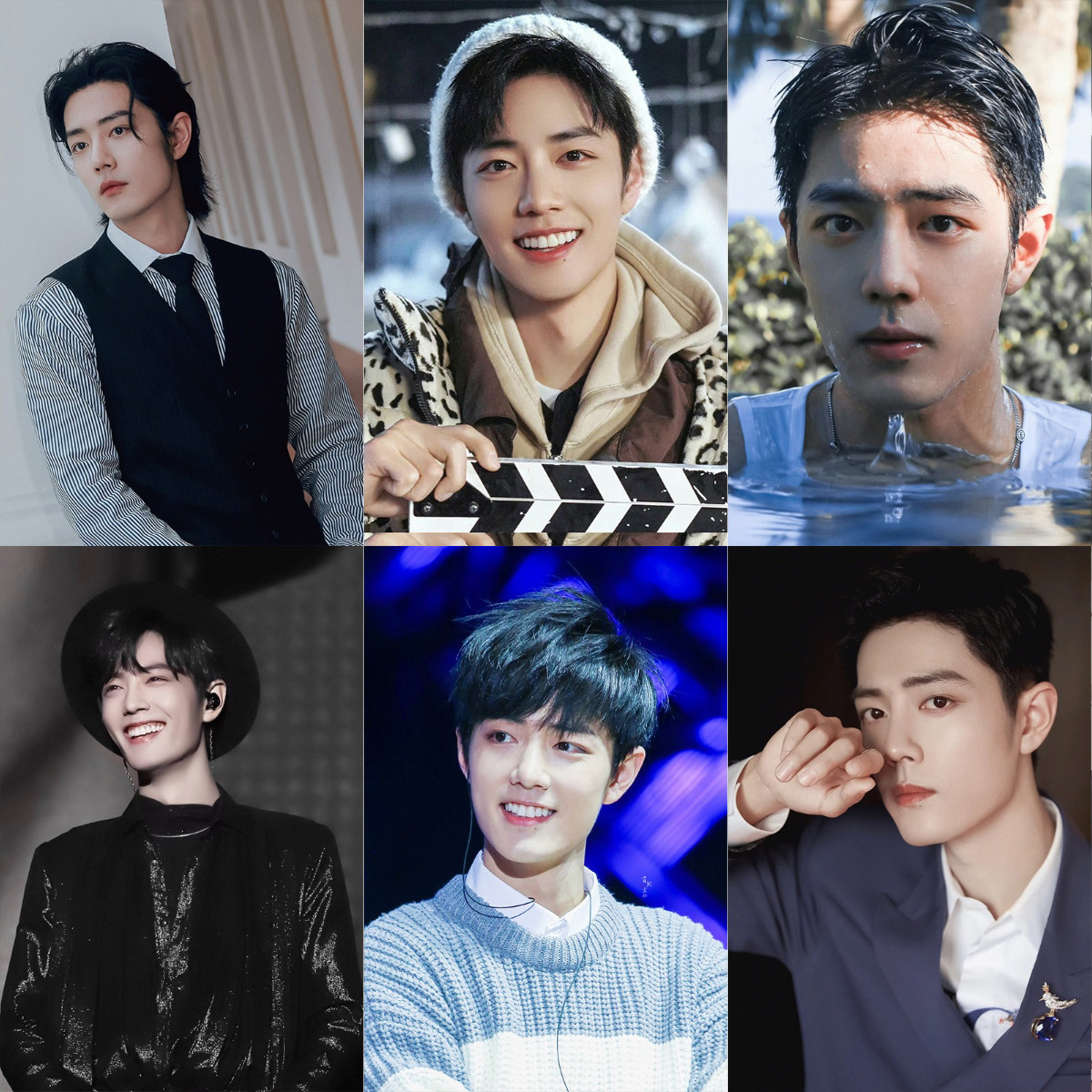 肖战海报墙贴新款男明星写真周边装饰画防水背胶卧室宿舍自粘壁纸