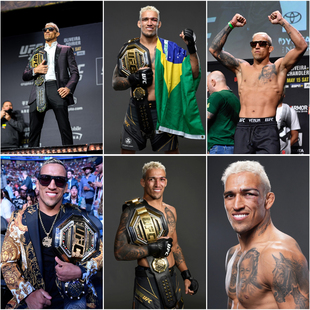 奥利维拉海报 ufc明星格斗钻石搏击拳击馆宿舍墙贴MMA壁纸装饰画